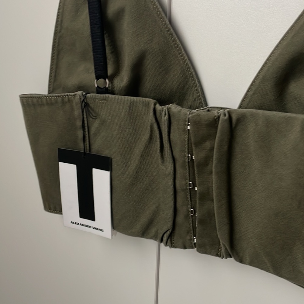 T by Alexander wang twill bra - Picture 13 of 17